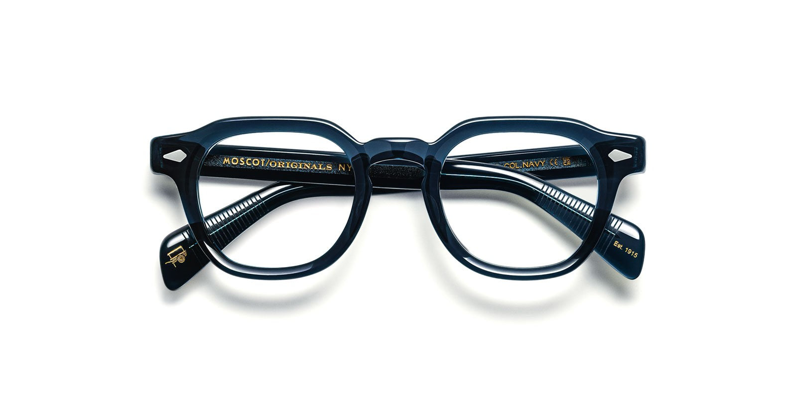 MOSCOT DOLT NAVY OPTICAL - Blue Acetate