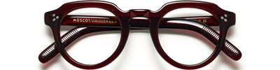 MOSCOT GAVOLT BURGUNDY OPTICAL - View 2