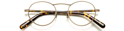 MOSCOT KANAKA ANTIQUE GOLD TORTOISE OPTICAL - Bronze Metal