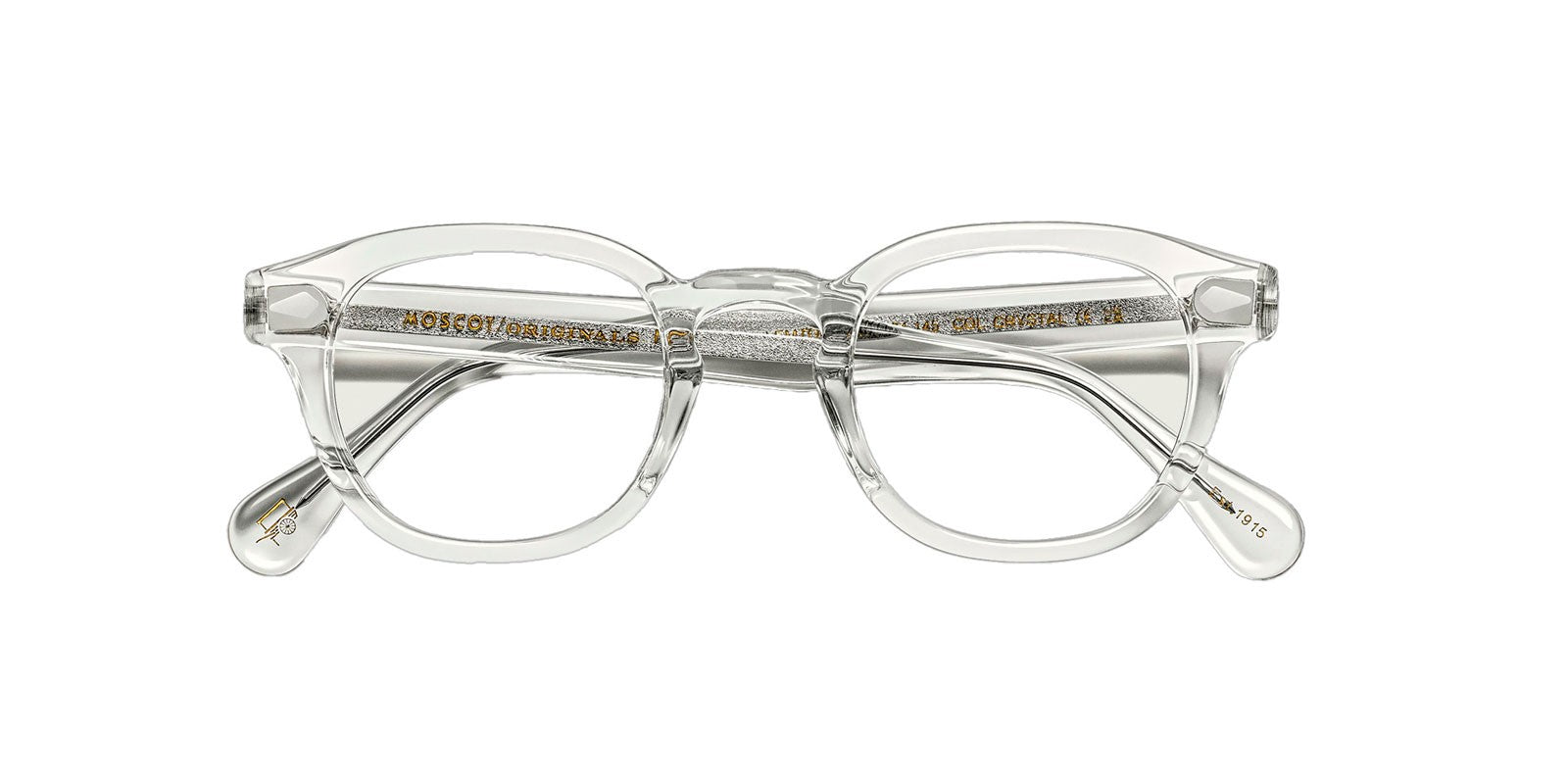 MOSCOT LEMTOSH CRYSTAL OPTICAL - Clear Acetate