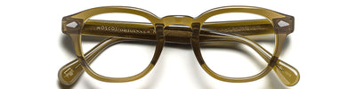 MOSCOT LEMTOSH OLIVE BROWN OPTICAL - Green Acetate