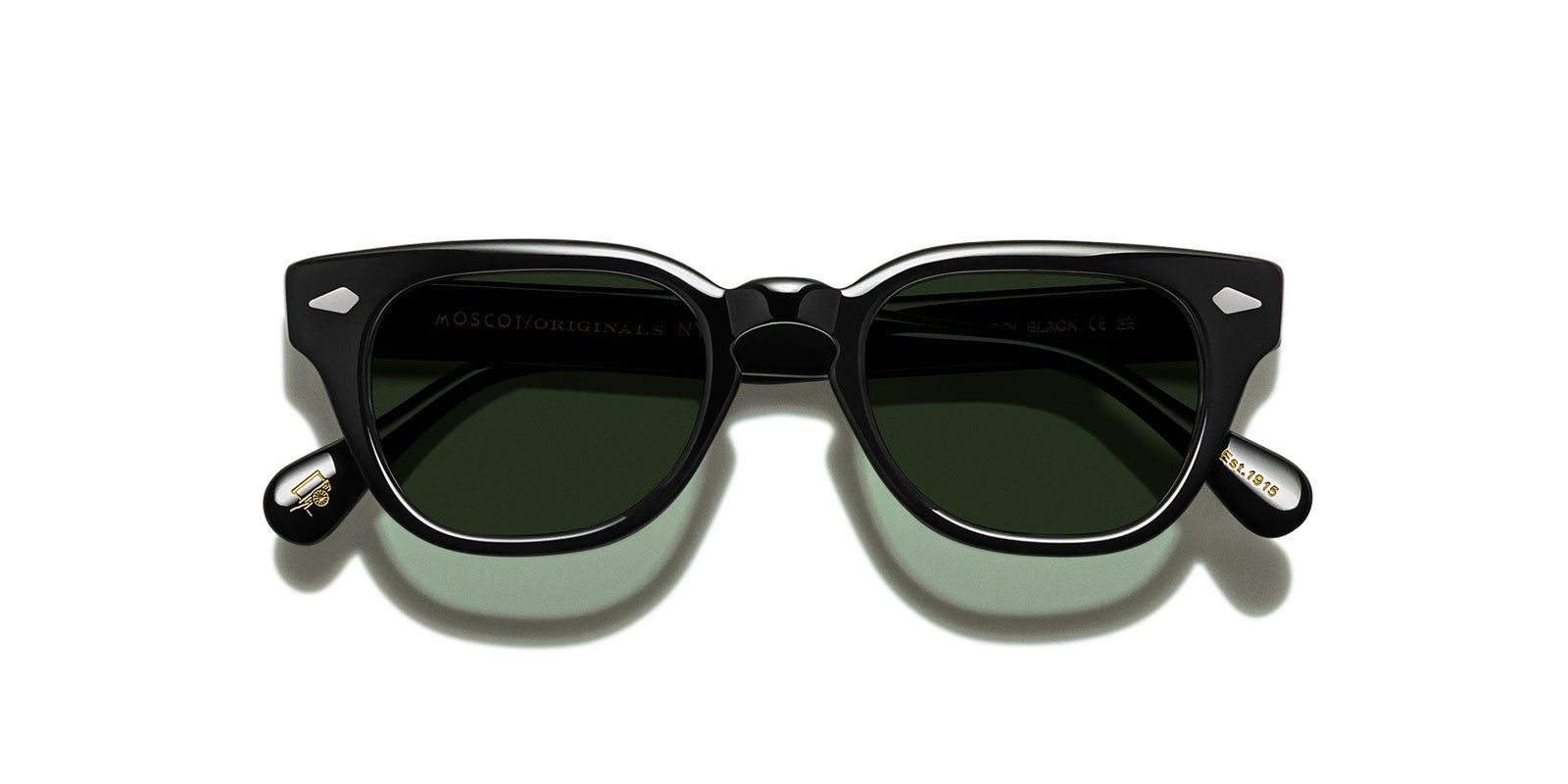 MOSCOT HAZEN BLACK - Black Acetate