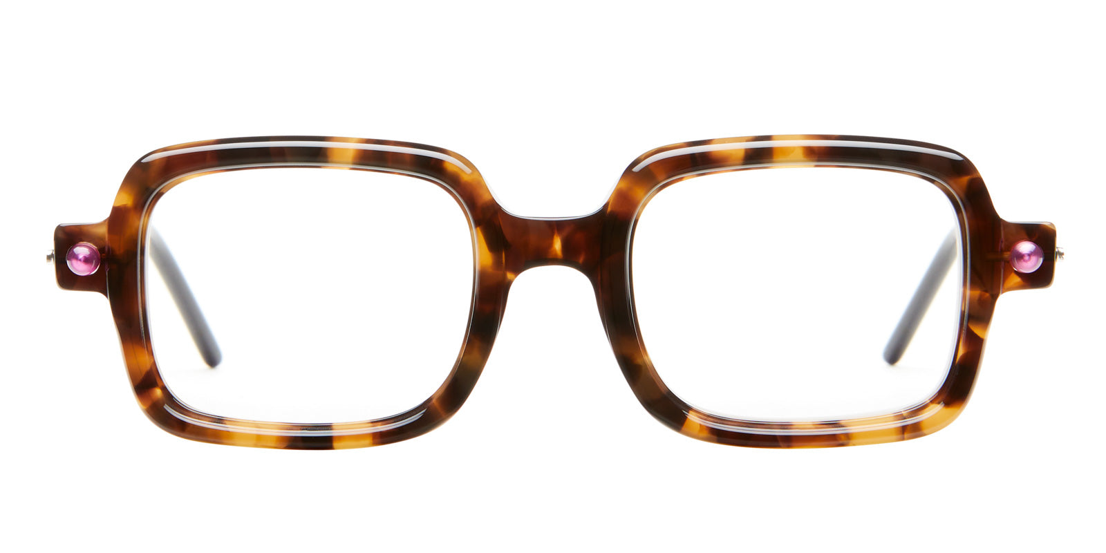 KUBORAUM P2 HAS - Brown/Havana Acetate