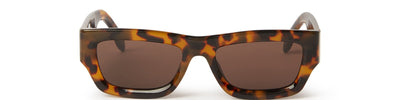 PALM ANGELS AUBERRY PERI048 6064 - Brown/Havana Acetate