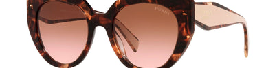 PRADA PR 14WS 01R0A6 - Brown/Havana Acetate