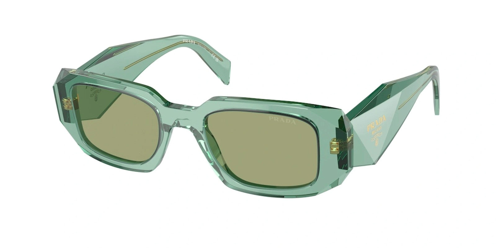 PRADA PR 17WS 11R10E - Green Acetate