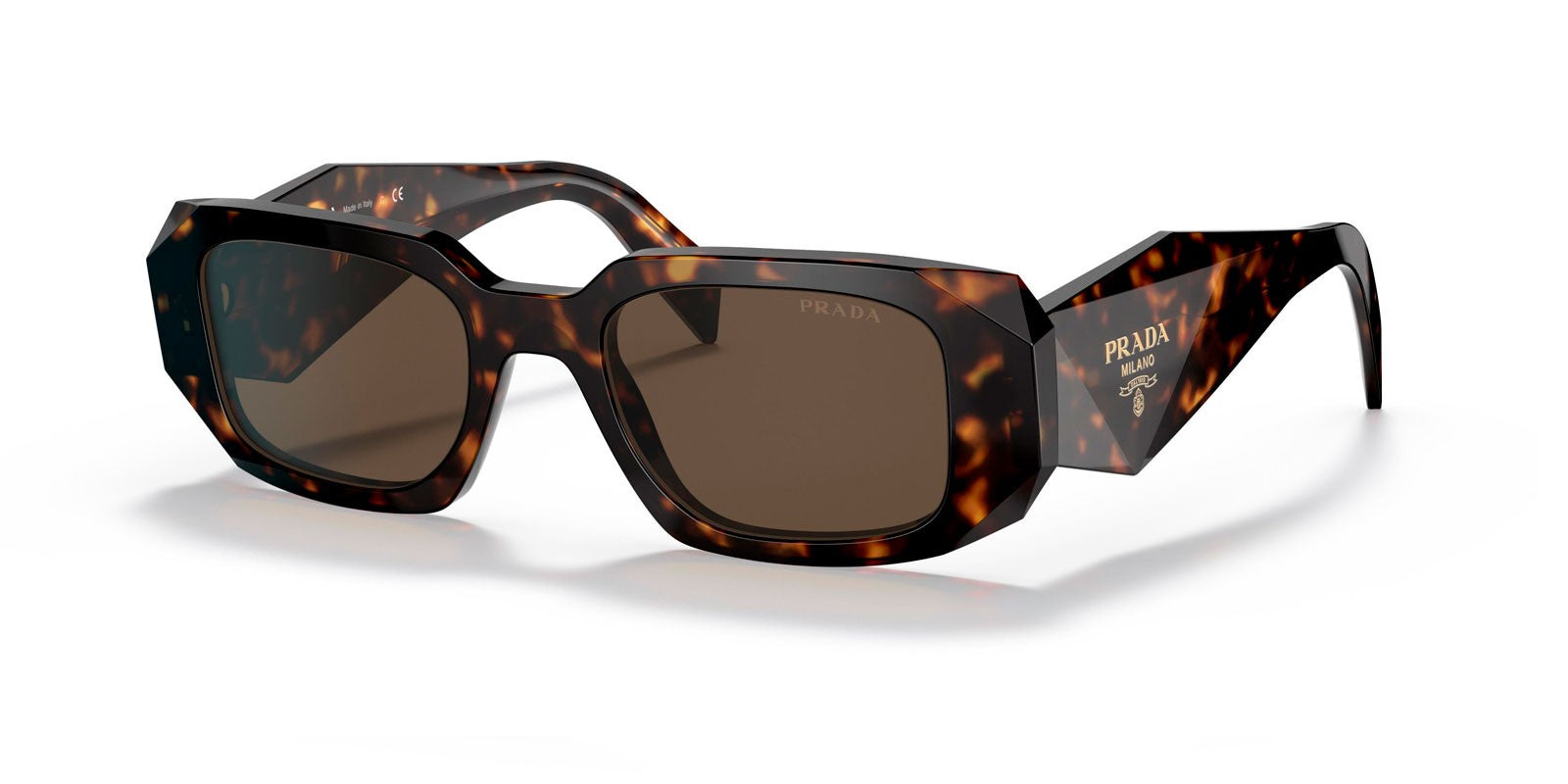 PRADA PR 17WS 2AU8C1 - Brown/Havana Acetate