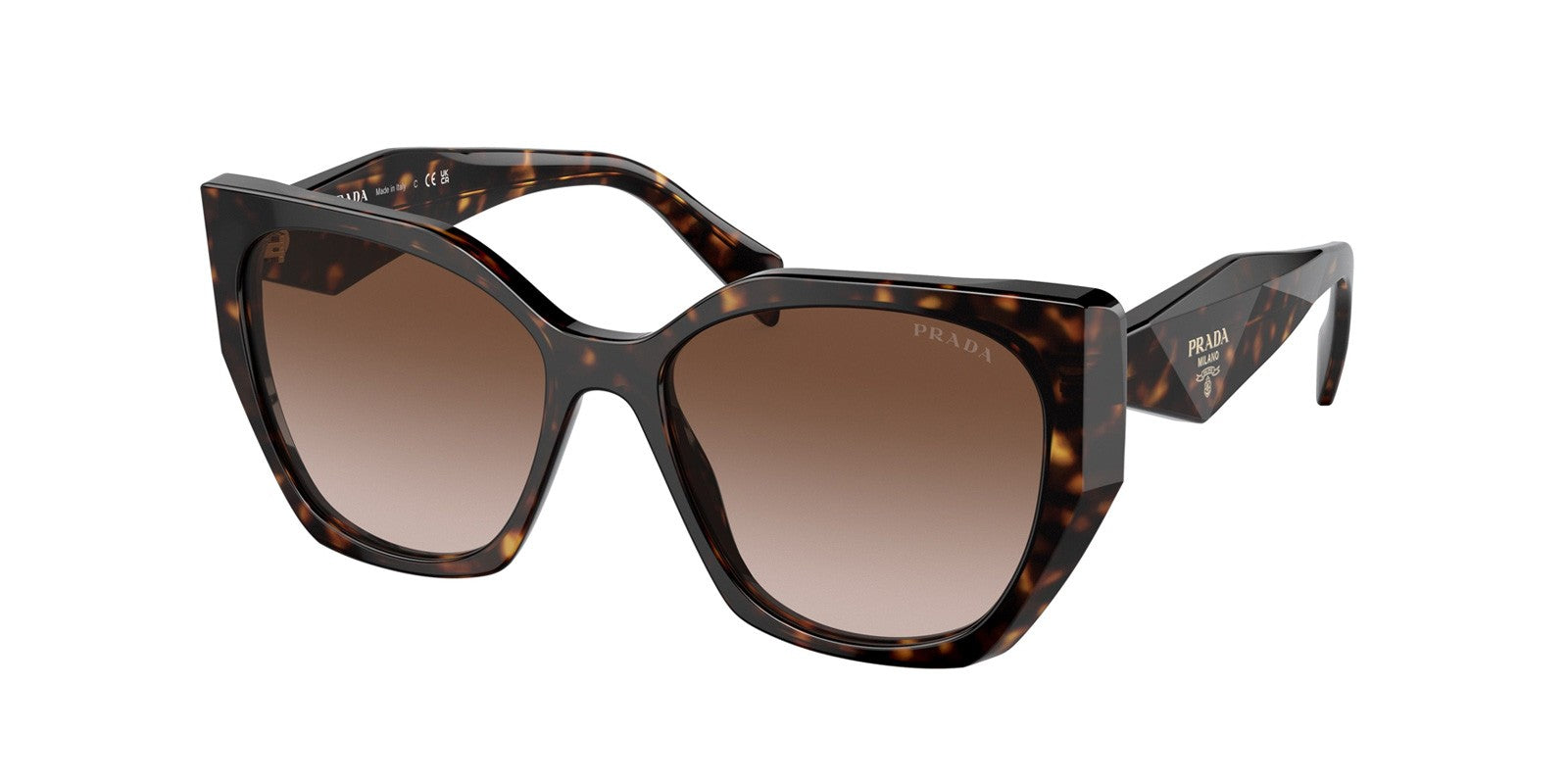 PRADA PR 19ZS 2AU6S1 - Brown/Havana Acetate