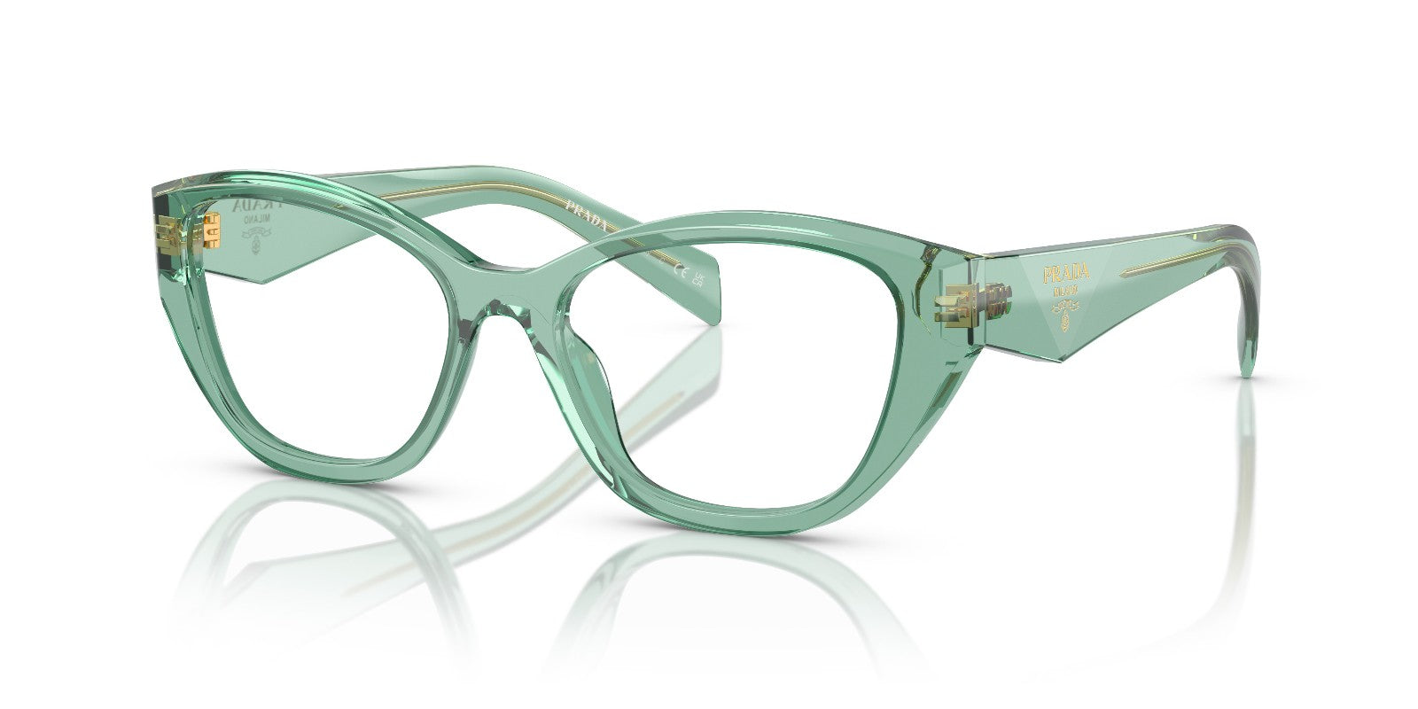 PRADA PR 21ZV 11R1O1 - Green Acetate