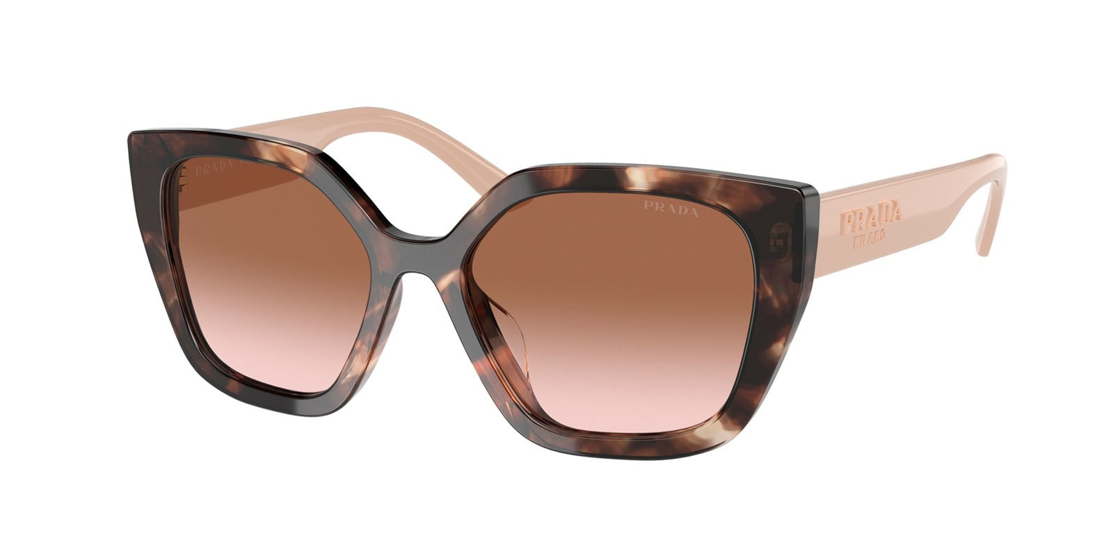 PRADA PR 24XS 07R0A6 - Brown/Havana Acetate