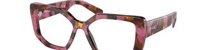 PRADA PR A04V 18N1O1 - Brown/Havana Acetate