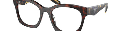 PRADA PR A05V 17N1O1 - Brown/Havana Acetate