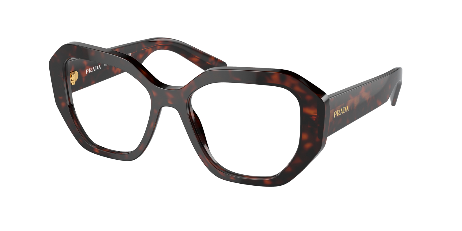 PRADA PR A07V 16N1O1 - Brown/Havana Acetate