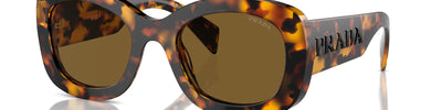 PRADA PR A13S VAU01T - Brown/Havana Acetate