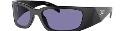 PRADA PR A19S 1BO40G - Black Acetate