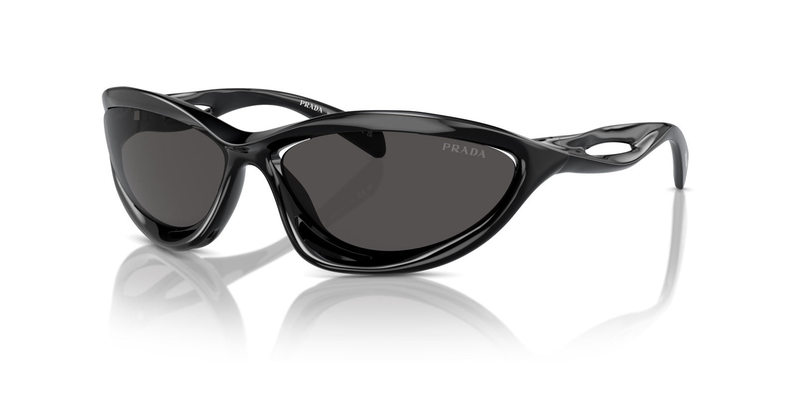 PRADA PR A23S 1AB5S0 - Black Acetate