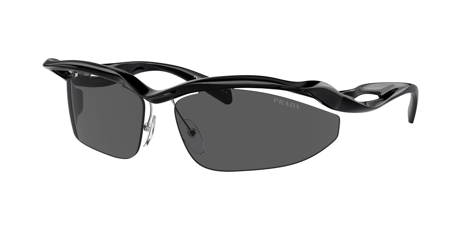 PRADA PR A25S 1AB5S0 - Black Acetate