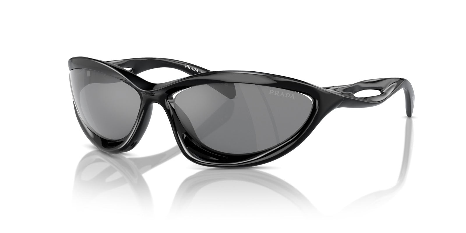 PRADA PR A26S 1AB60G - Black Acetate