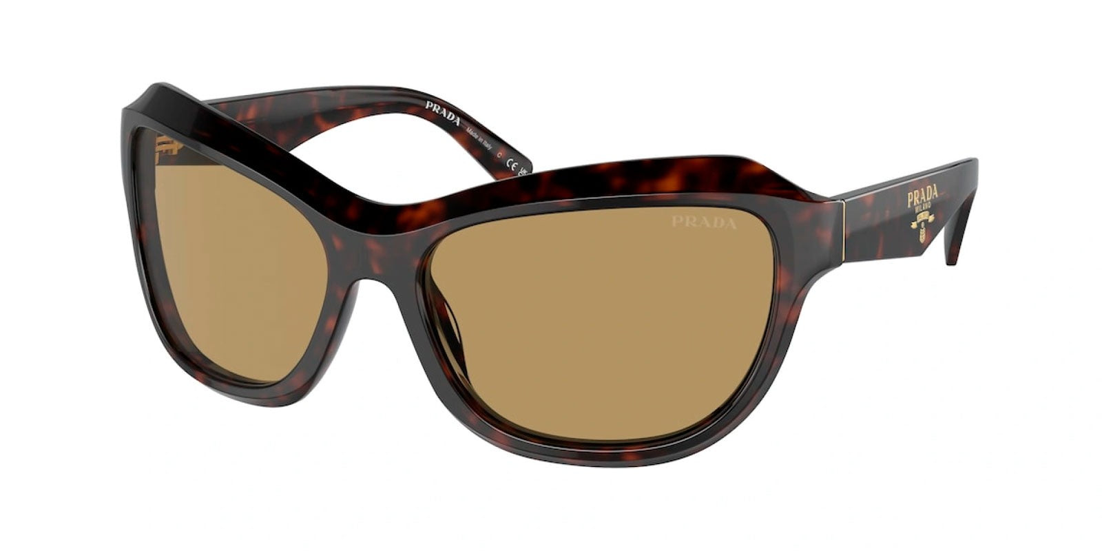 PRADA PR A27S 17N70G - Brown/Havana Acetate