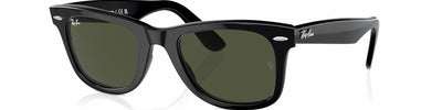 RAY-BAN WAYFARER RB2140 901 - Black Acetate