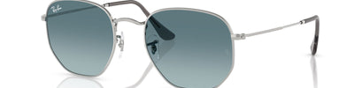 RAY-BAN HEXAGONAL RB3548N 0033M - Silver Metal