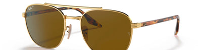 RAY-BAN RB3688 001AN - Gold Metal