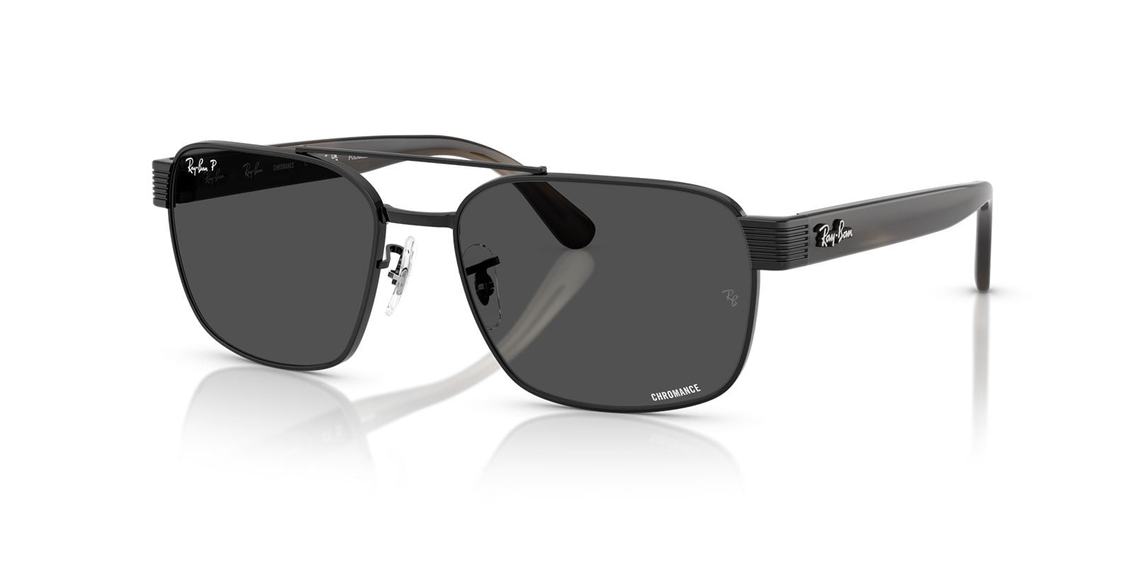 RAY-BAN CHROMANCE RB3751CH 002K8 - Black Metal