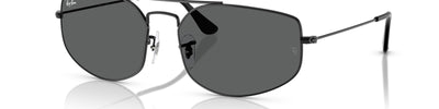 RAY-BAN EXPLORER 5 RB3845 002B1 - Black Metal