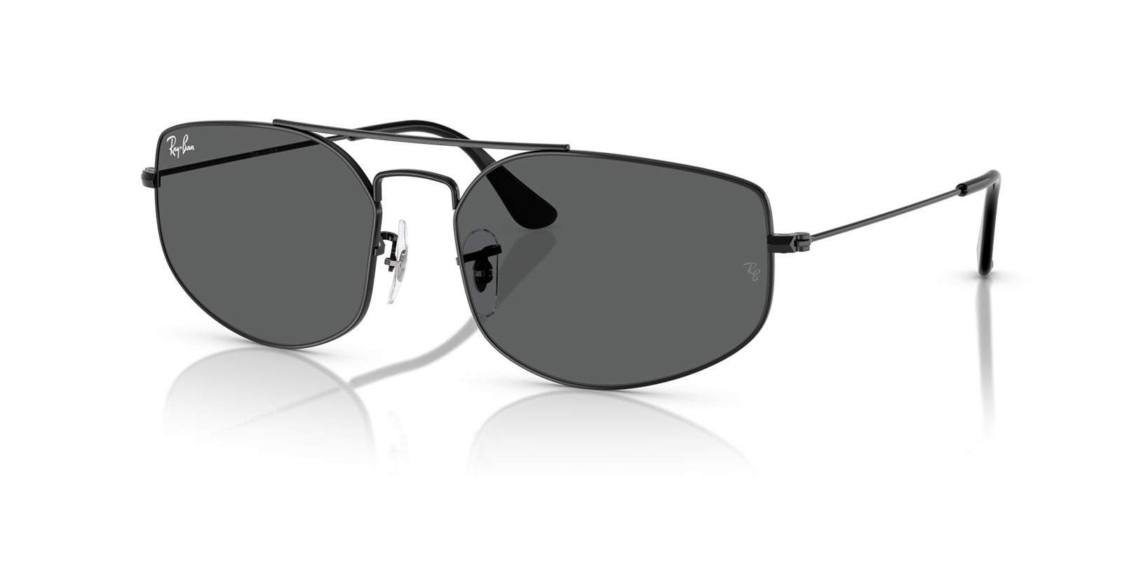 RAY-BAN EXPLORER 5 RB3845 002B1 - Black Metal