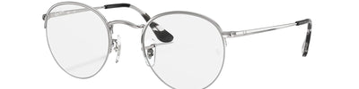 RAY-BAN ROUND GAZE RB3947V 2501 - Silver Metal