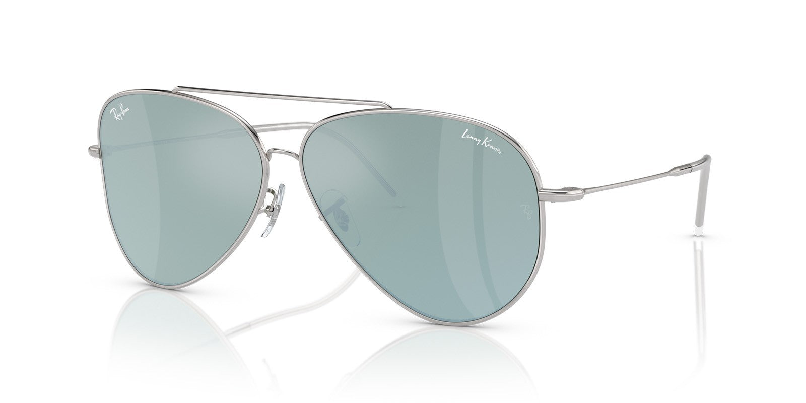 RAY-BAN AVIATOR REVERSE RBR0101S 00330 - Silver Metal