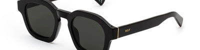 RETROSUPERFUTURE SALUTO BLACK 9FP - Black Acetate