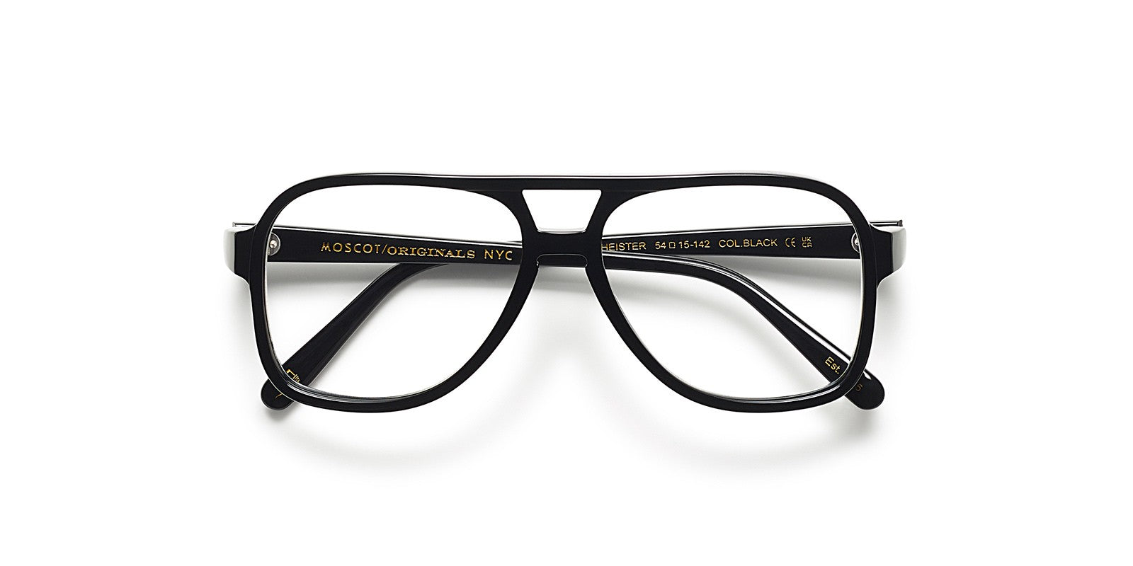 MOSCOT SHEISTER BLACK OPTICAL - View 2