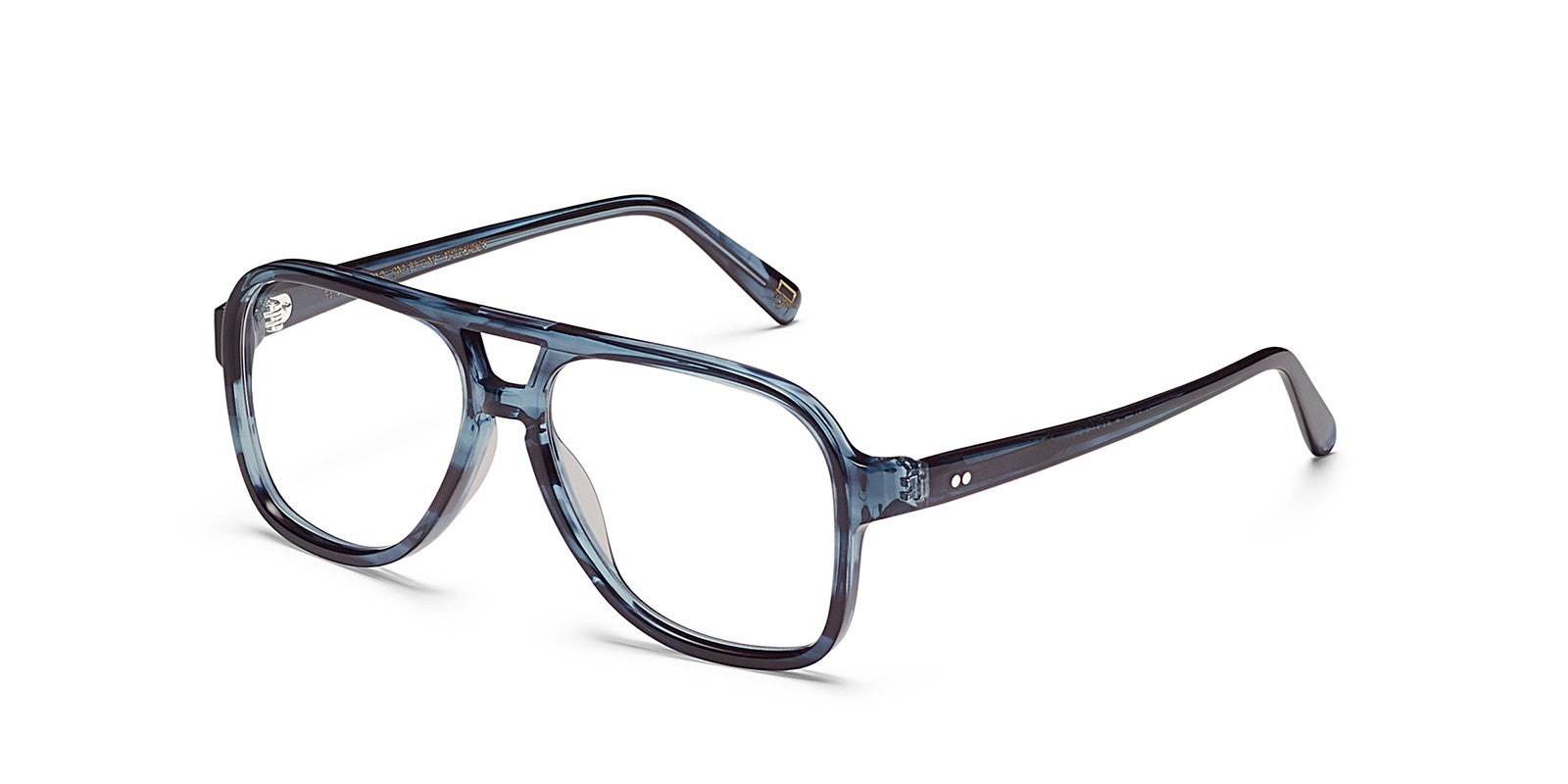 MOSCOT SHEISTER INK OPTICAL - Blue Acetate