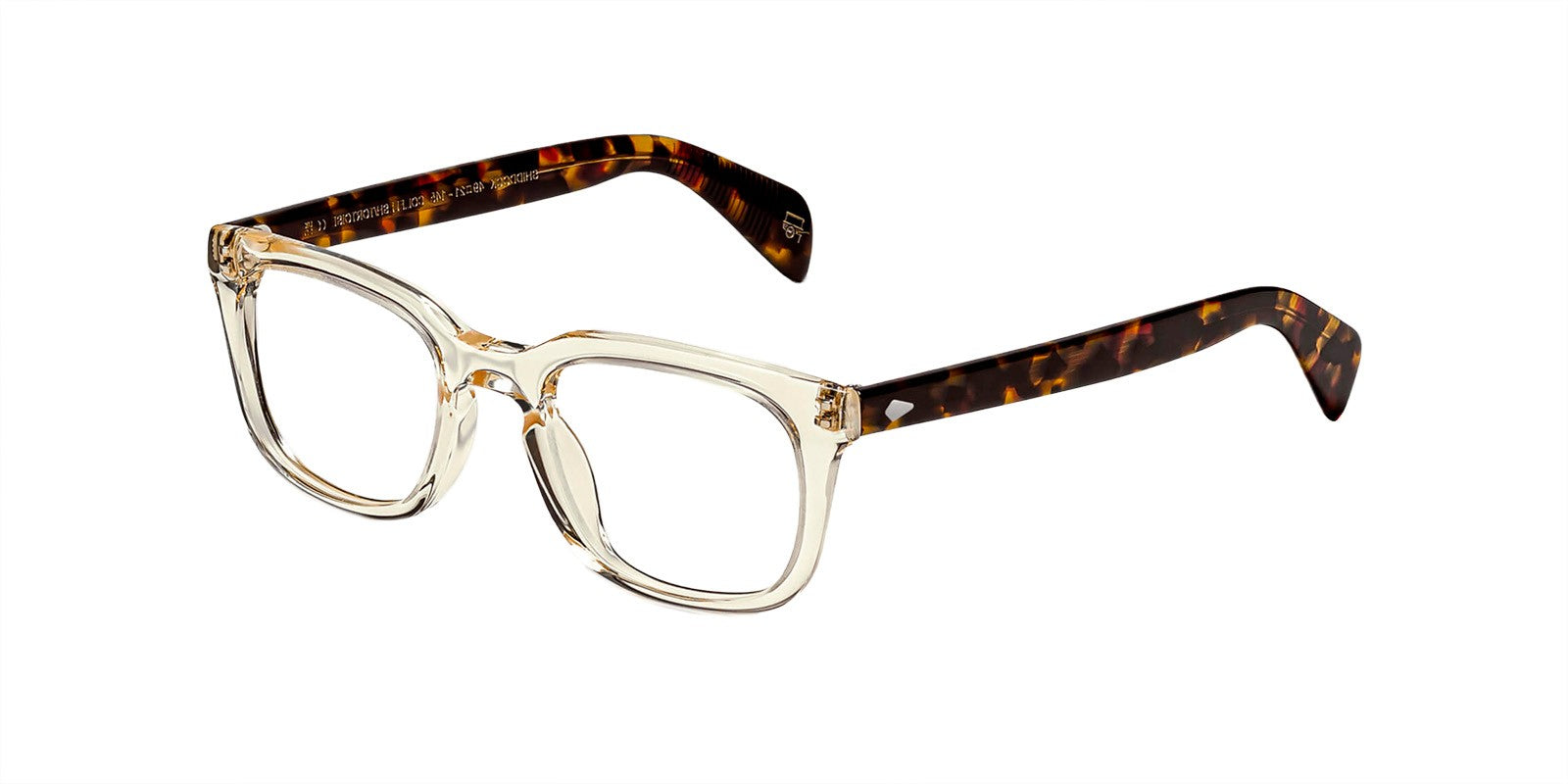 MOSCOT SHIDDOCK FLESH TORTOISE OPTICAL - Clear Acetate