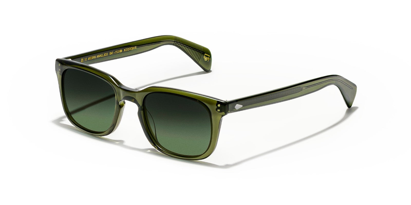 MOSCOT SHIDDOCK DARK GREEN FOREST WOOD - Green Acetate