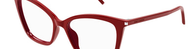 SAINT LAURENT SL 386 015 - Red Acetate