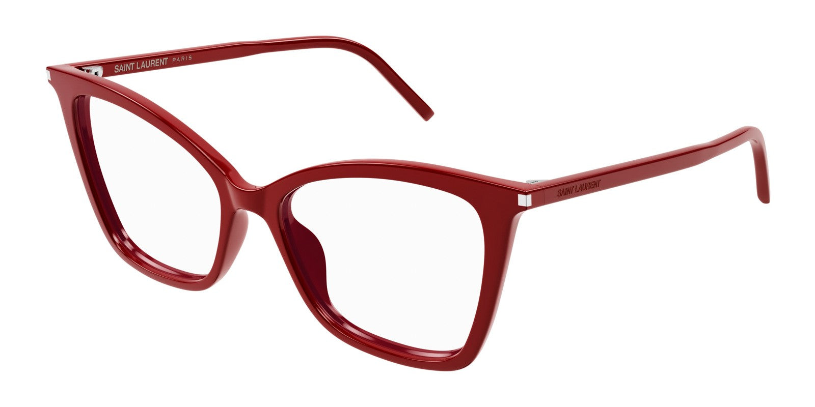 SAINT LAURENT SL 386 015 - Red Acetate