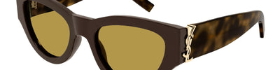 SAINT LAURENT SL M94 010 - Brown/Havana Acetate