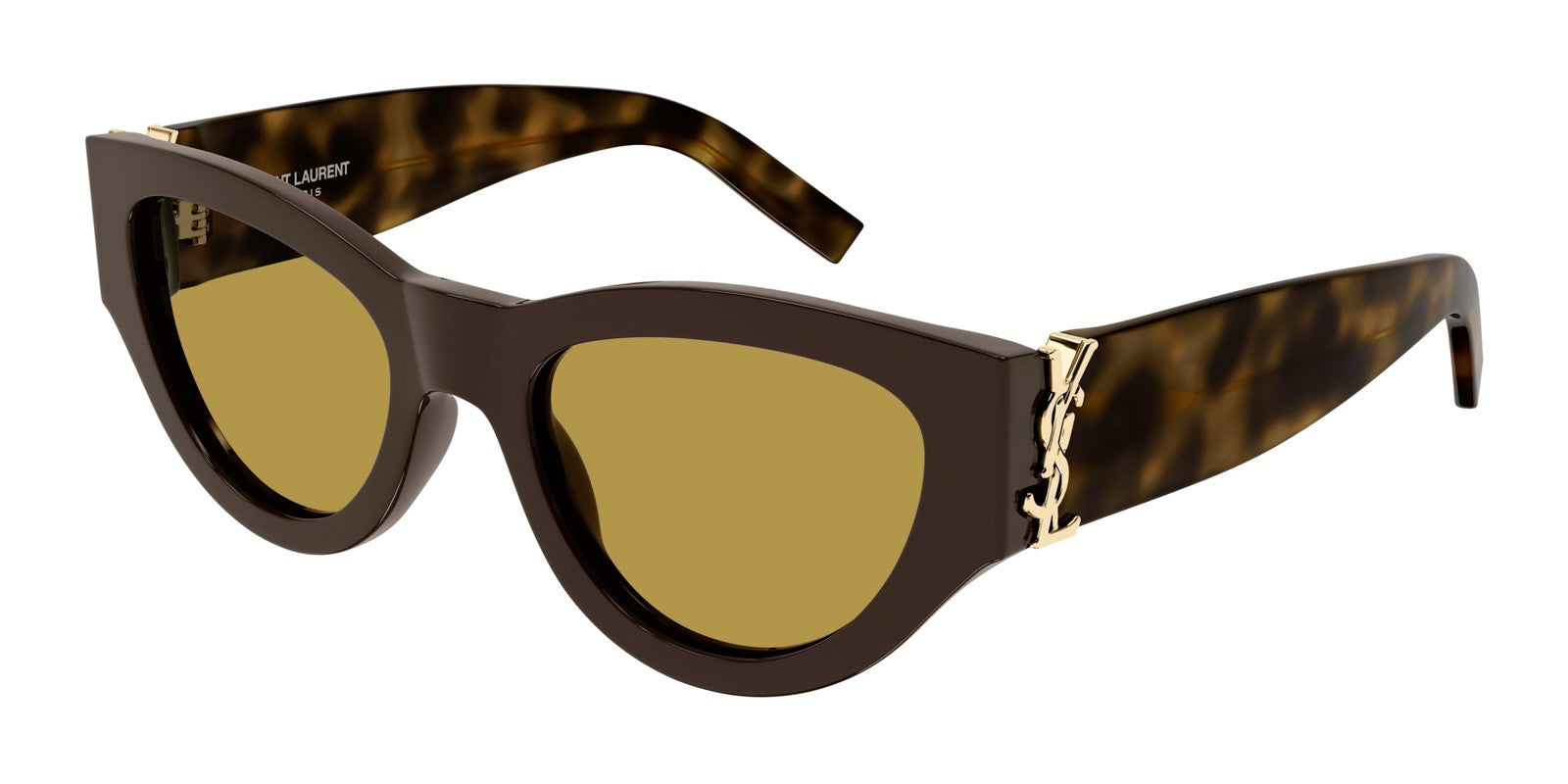 SAINT LAURENT SL M94 010 - Brown/Havana Acetate