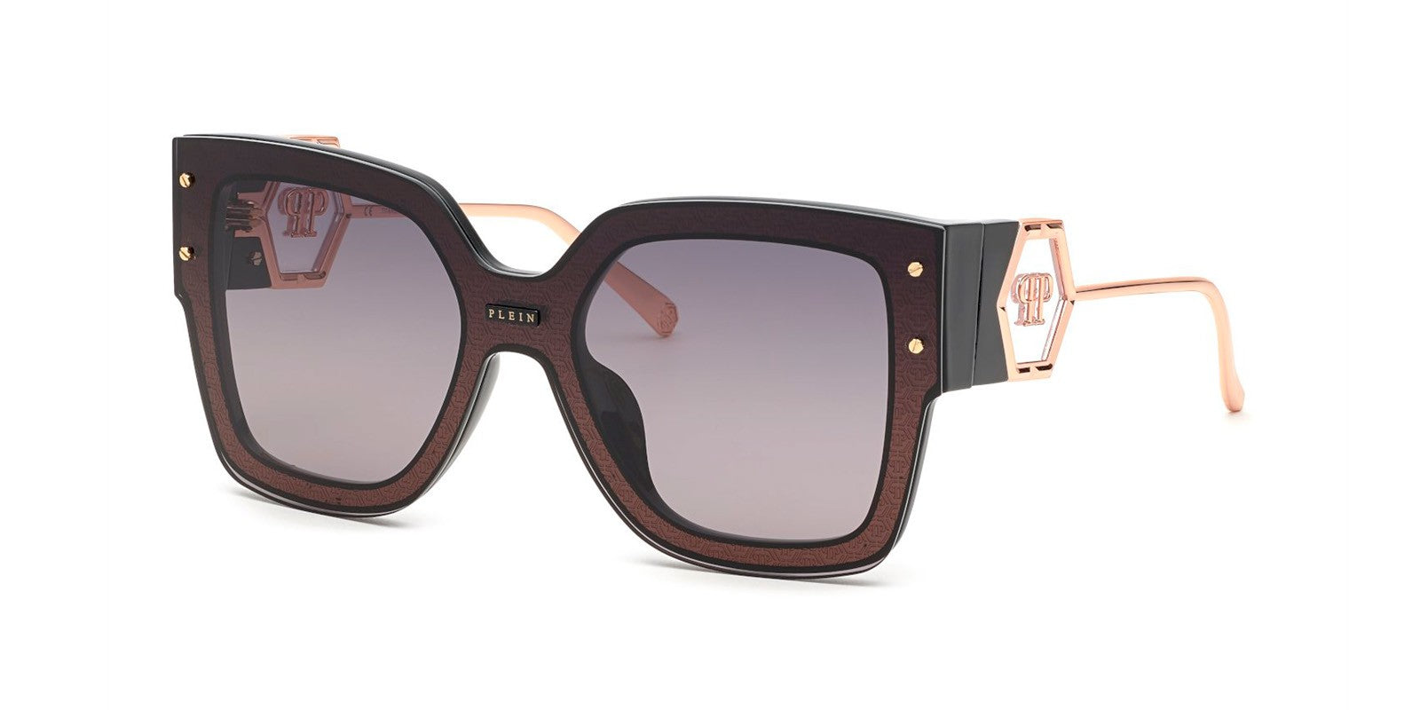 PHILLIP PLEIN SPP041 0Z42 - Black Acetate