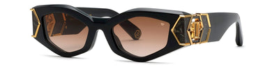 PHILLIP PLEIN PLEIN MILITARY SPP136 700Y - Black Acetate