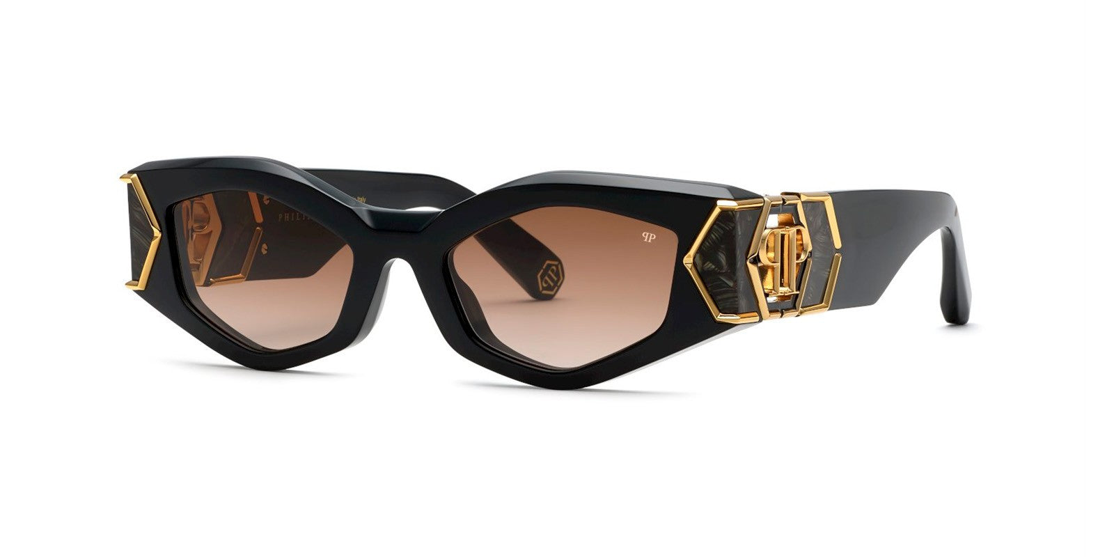 PHILLIP PLEIN PLEIN MILITARY SPP136 700Y - Black Acetate