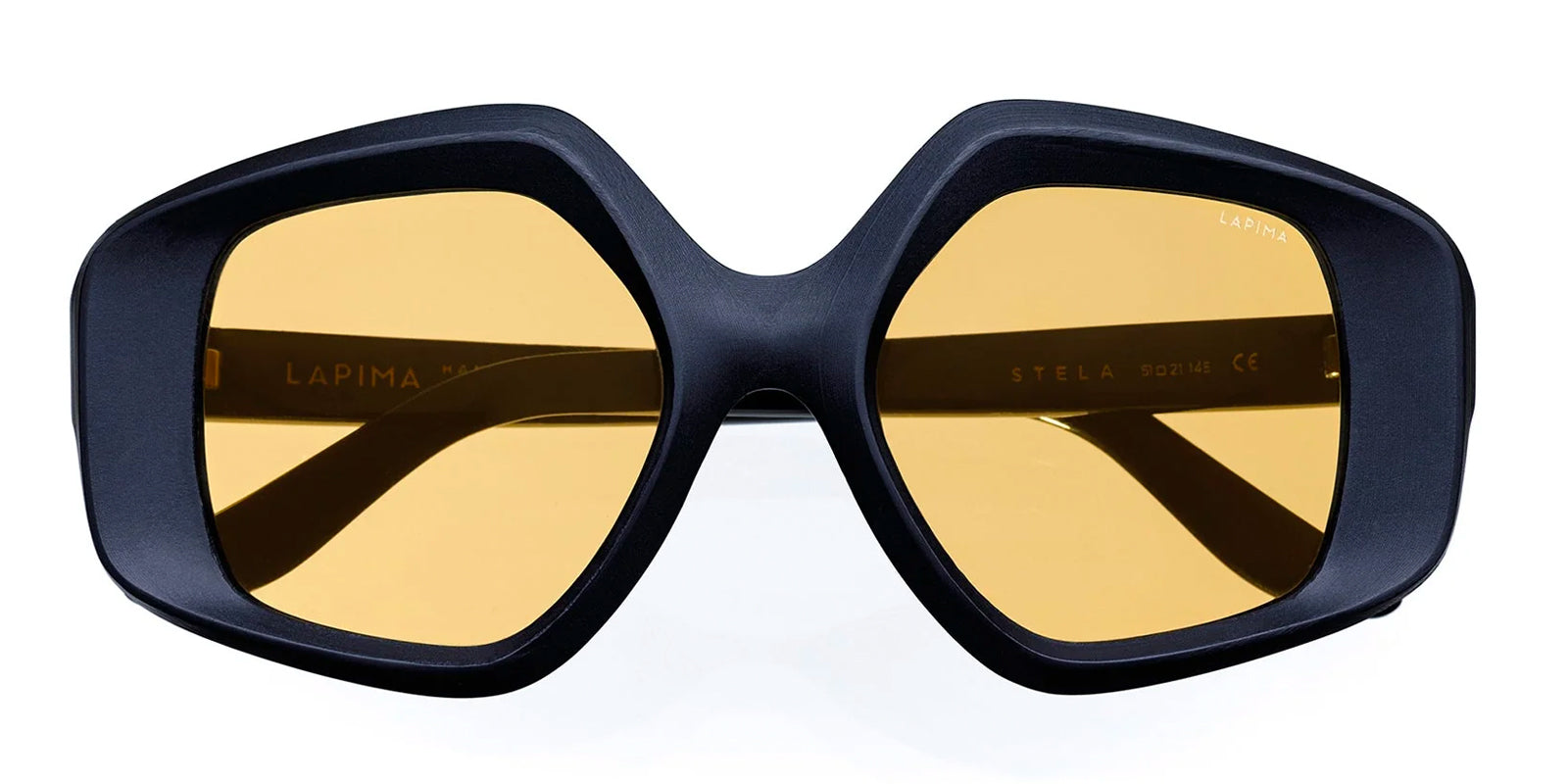 LAPIMA STELLA NATURAL BLACK VINTAGE - Black Acetate