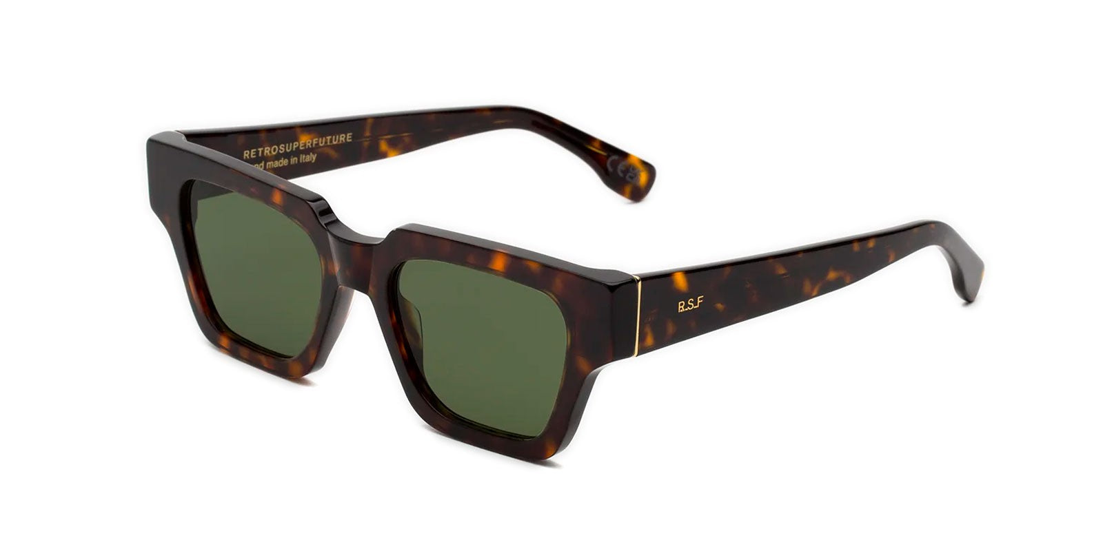 RETROSUPERFUTURE STORIA 3627 GREEN 62Z - Brown/Havana Acetate