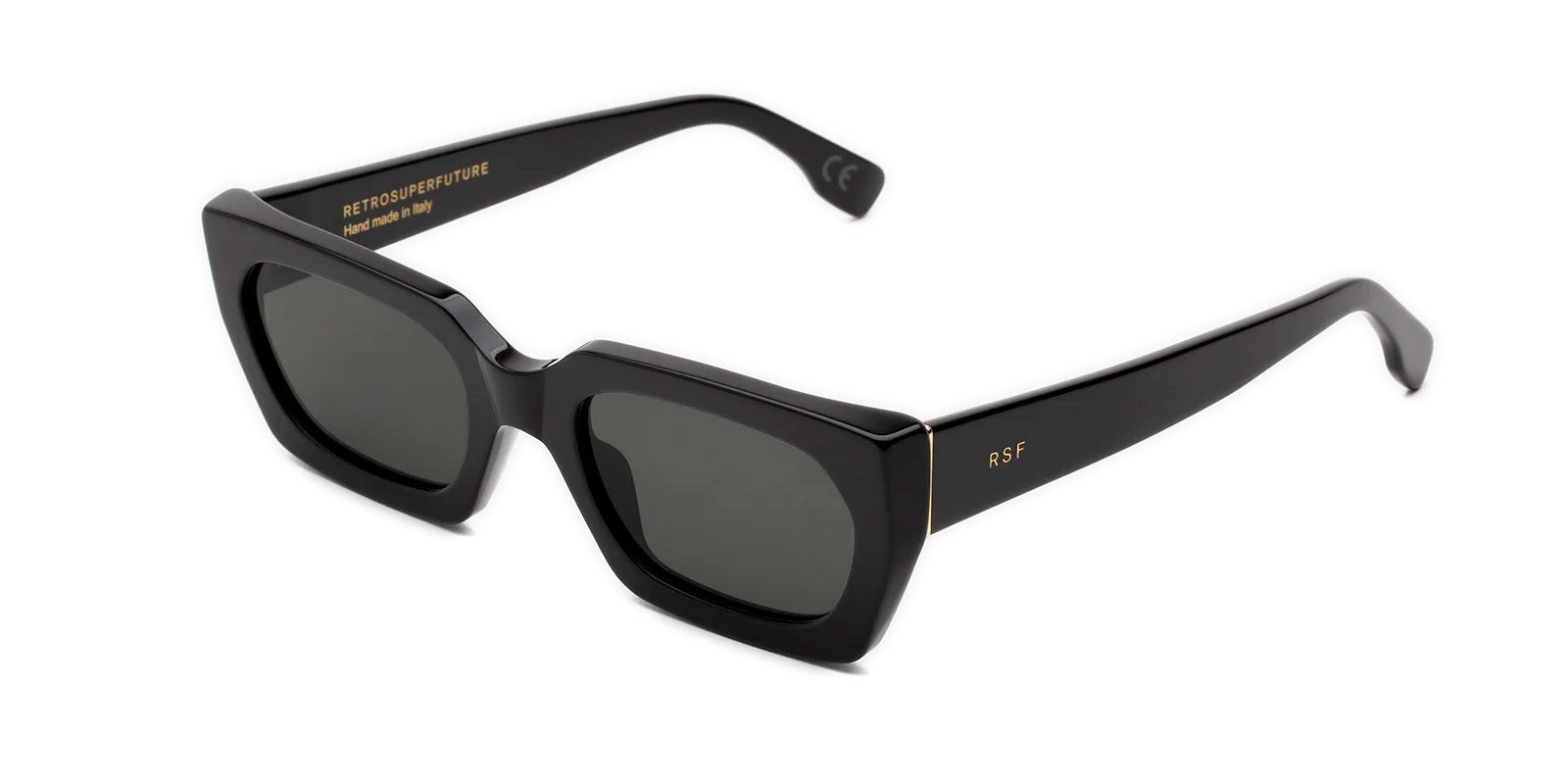 RETROSUPERFUTURE TEDDY BLACK H5N - Black Acetate