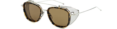 THOM BROWNE UES808A 205 - Brown/Havana Acetate/Metal