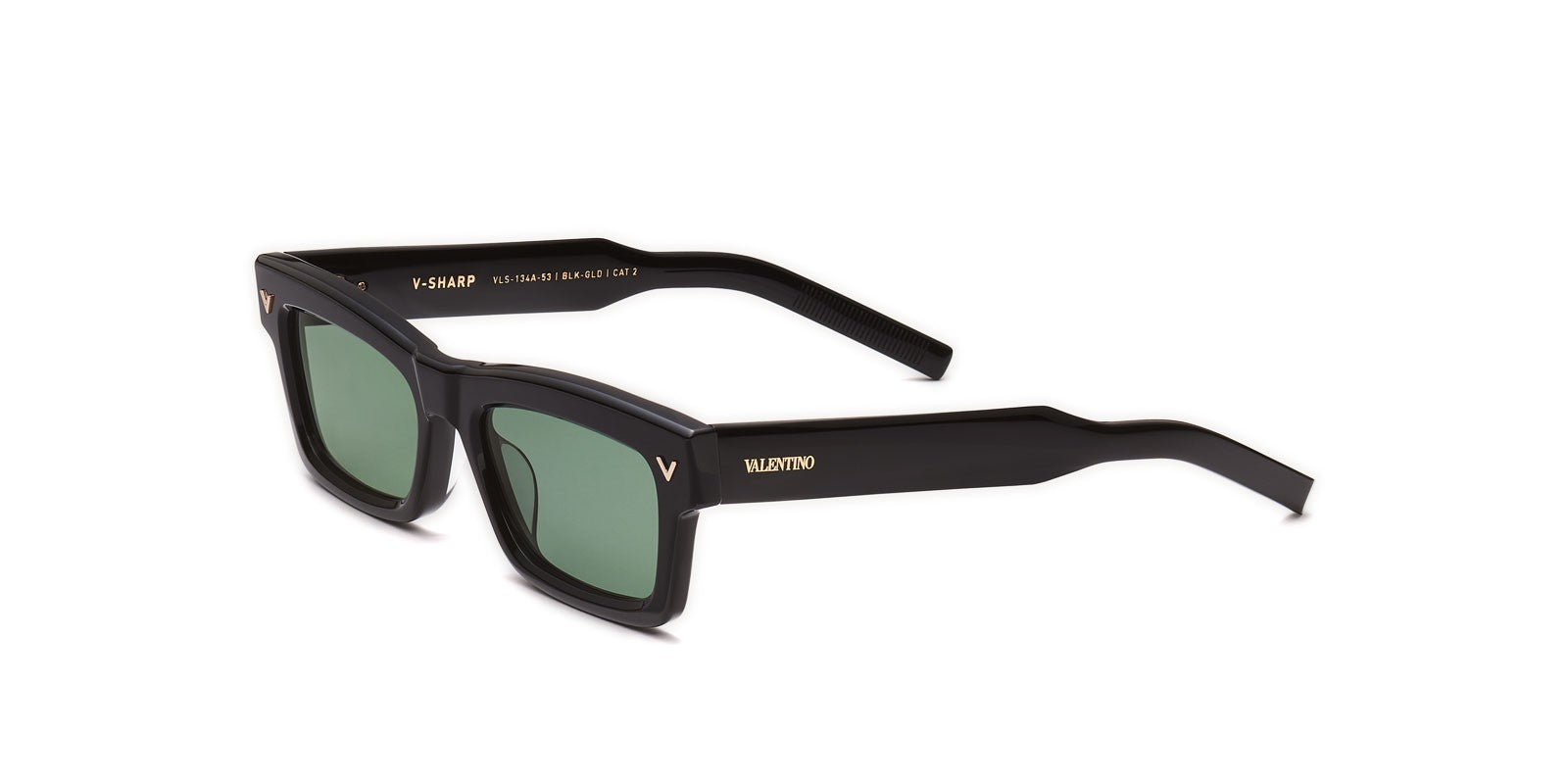 VALENTINO V-SHARP VLS134 A - Black Acetate