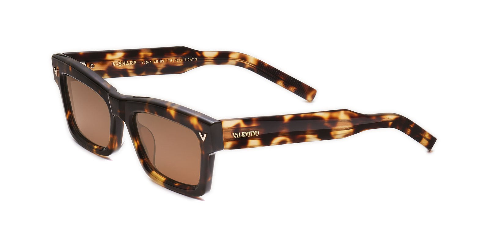 VALENTINO V-SHARP VLS134 B - Brown/Havana Acetate