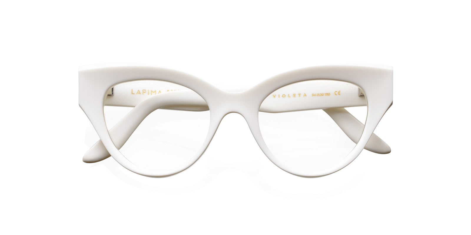 LAPIMA VIOLETA OFF WHITE OPTICAL - White Acetate